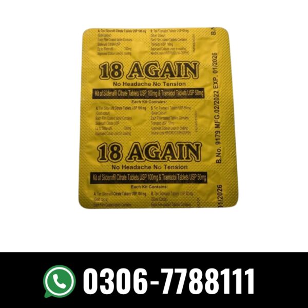 18 again pills price in pakistan