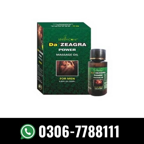 Da Zeagra Power Massage Oil For Men