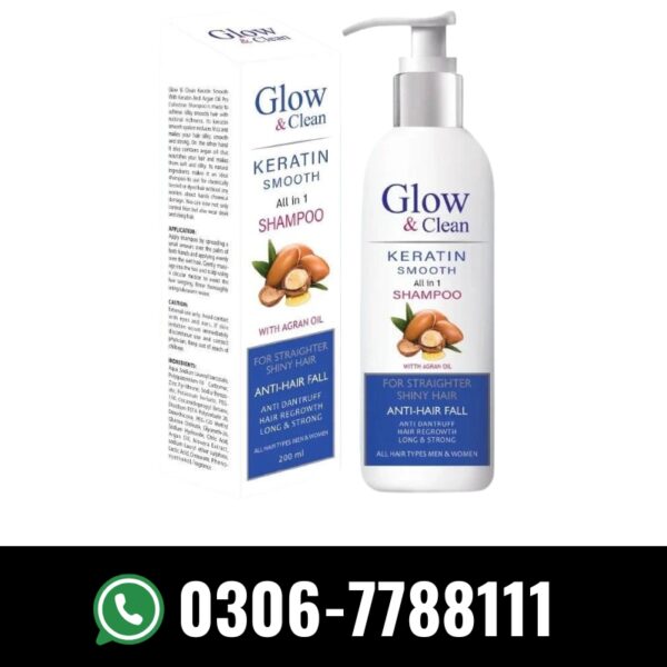 Glow Clean Keratin Hair Shampoo