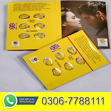 Cialis Pack of 6 Tablets 20mg In Pakistan